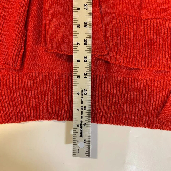 Donna Karan Women's Open Front Wool/Silk Blend Drape Cardigan Size M - Picture 11 of 11